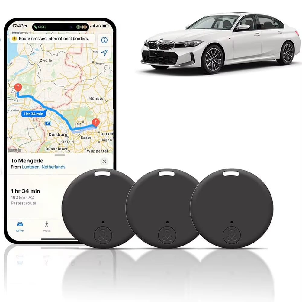 3X Mini GPS Tracker Anti-Lost GPS Tracker Strong Car Tracking Device Anti-Lost Mini Worldwide Smart Key Finder Locator
